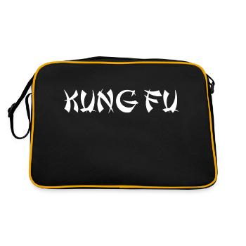 Kung Fu - Sac Retro - noir/or - Dos