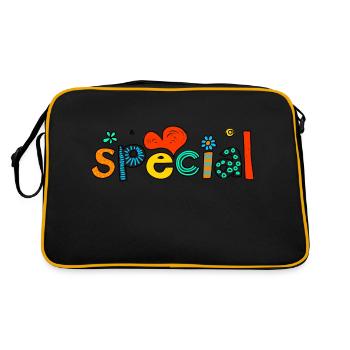 spécial - Sac Retro - noir/or - Dos