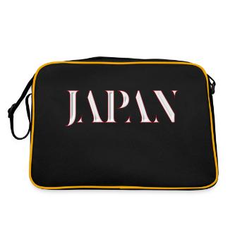 Japan voyage au meilleur pays le Japon - Sac Retro - noir/or - Dos