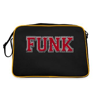 Funk Big Grunge - Retro Bag - black/gold - Back