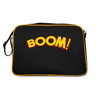 Boom! - Sac Retro - noir/or - Dos