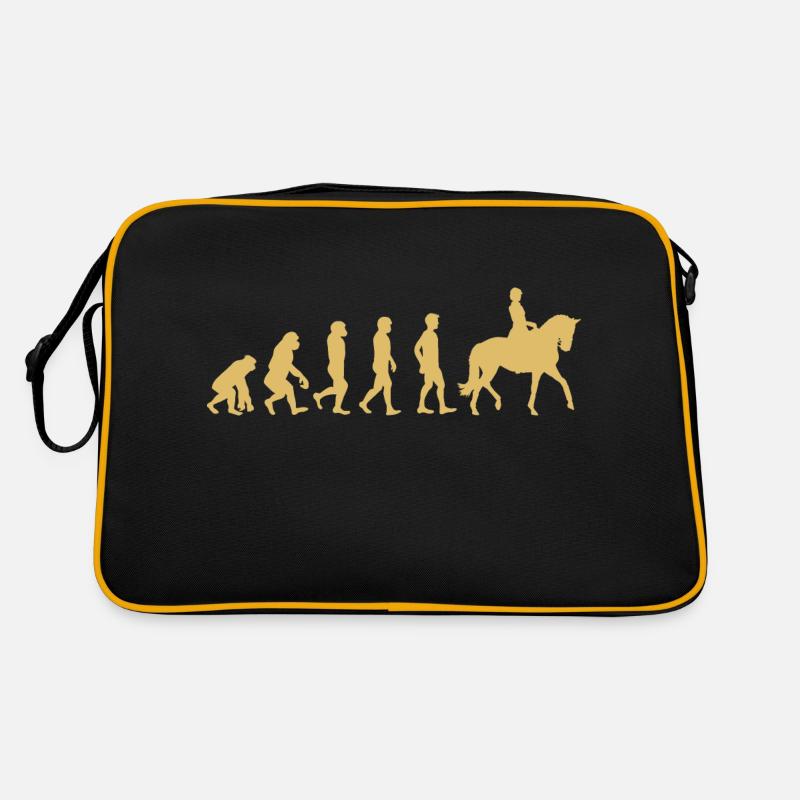 Pferd Reiten Evolution Retro Tasche