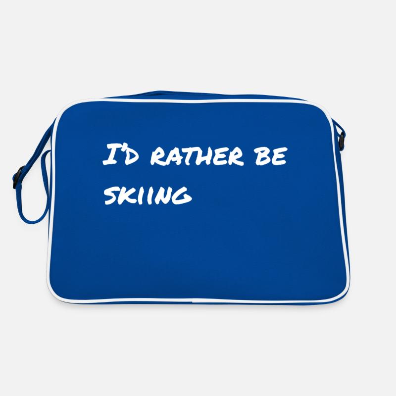 I'd rather be skiing Retro Bag