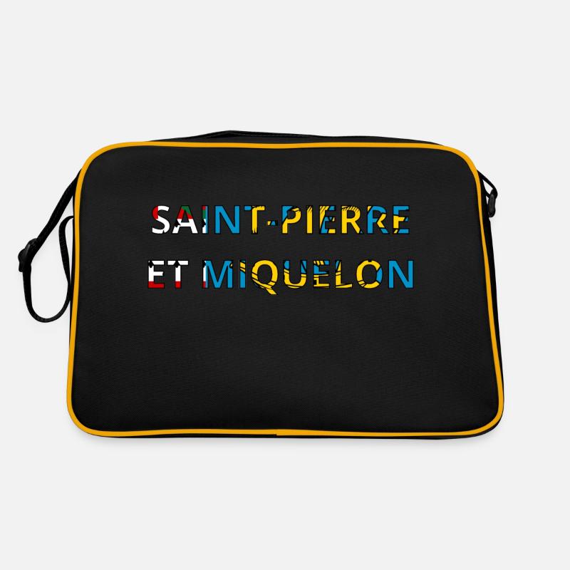 Drapeau Saint perre et miquelon Sac Retro