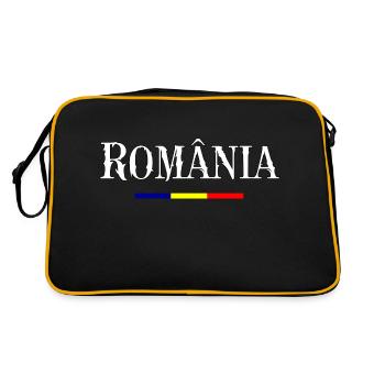 ROMANIA, România - Retro Bag - black/gold - Back