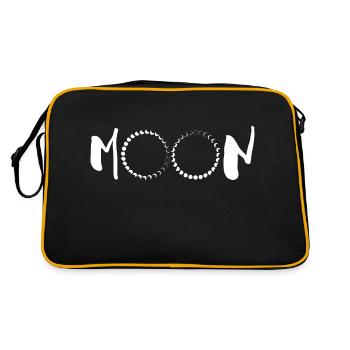 MOON | Moon | Moon lettering 2022 | Heavenly - Retro Bag - black/gold - Back