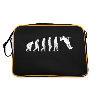 Fitness Athletes Bodybuilder Muscle Strength Training - Retro Bag - black/gold - Back