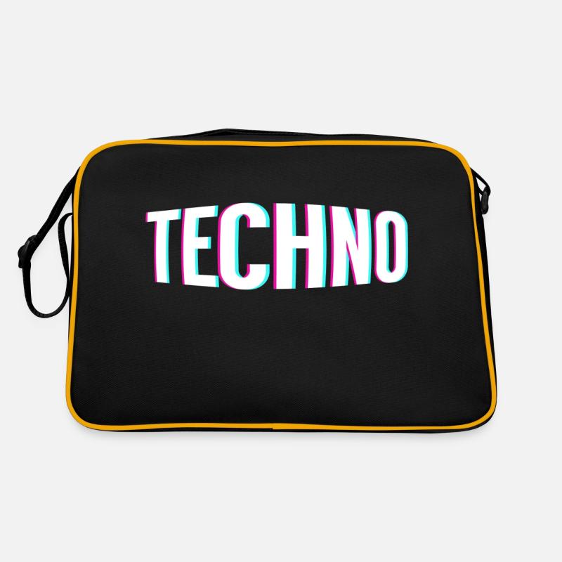 Techno 3D Retro Tasche