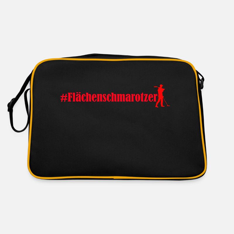 #flächenschmarotzer Metaldetetcting Retro Tasche