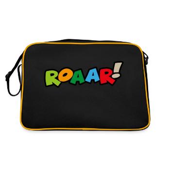Roaar - Retro Bag - black/gold - Back