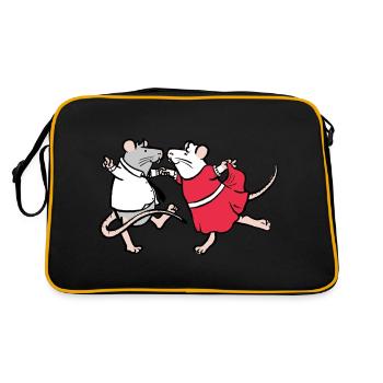 Gone Dancin’ - Retro Bag - black/gold - Back