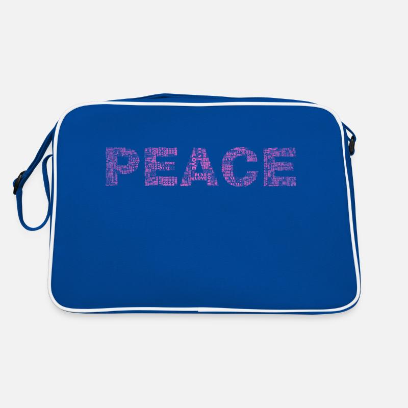 all we need is PEACE Retro Tasche