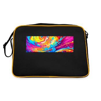 Splashes of Color Splashes of Color - Retro Bag - black/gold - Back