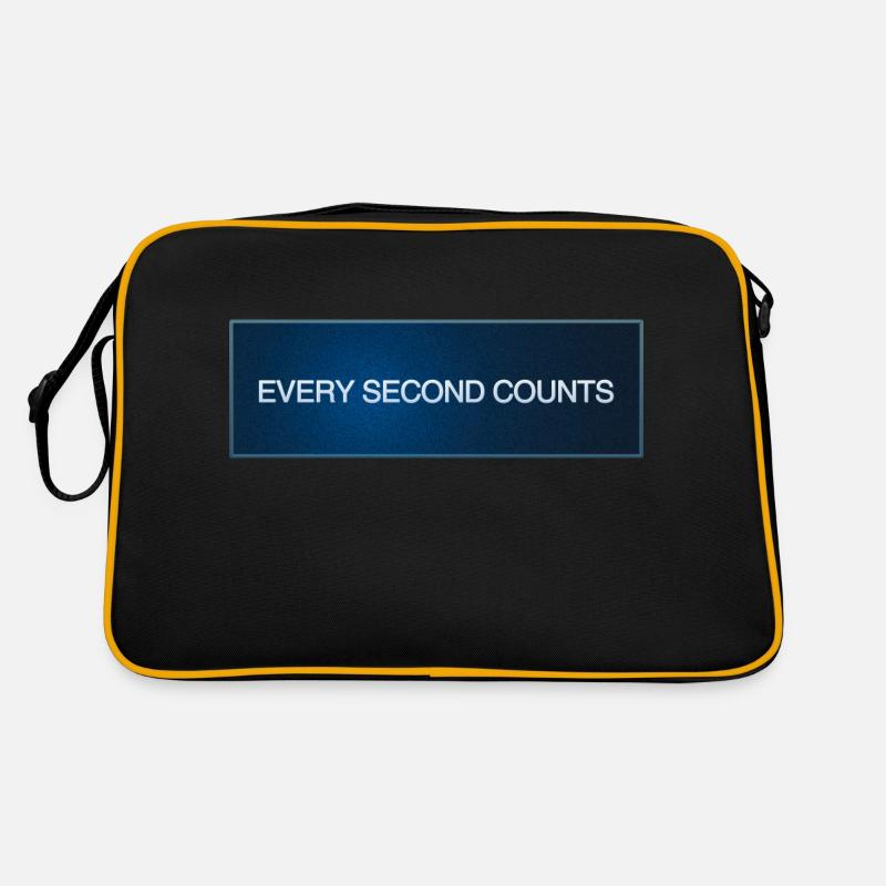Every Second Counts Sac Retro