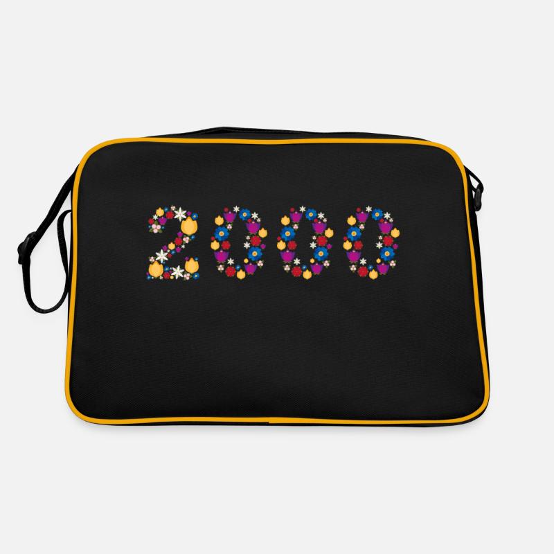 Fleurs 2000 Sac Retro