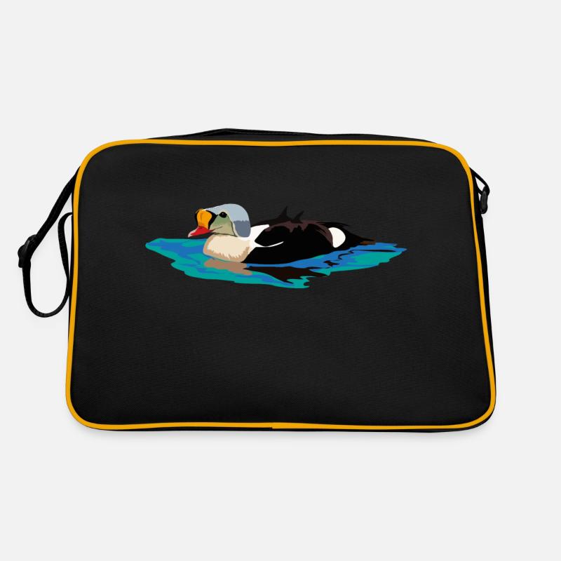 Prachteiderente Retro Tasche