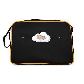 Baby - Retro Bag - black/gold - Back
