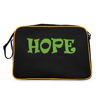 HOPE - Sac Retro - noir/or - Dos