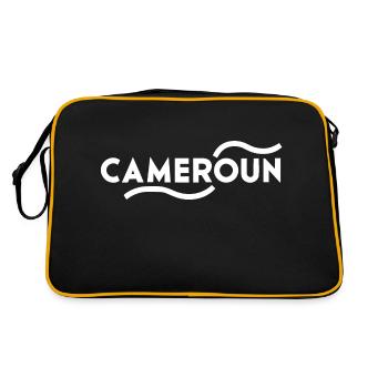 Cameroun - Sac Retro - noir/or - Dos