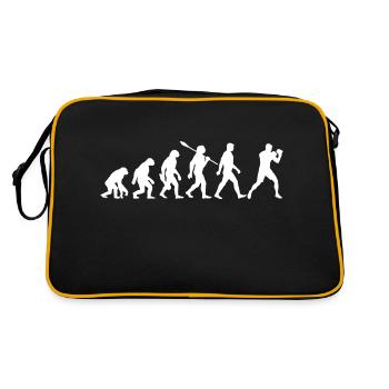 Evolution - Boxing, Martial Arts, Boxing Training - Retro Bag - black/gold - Back