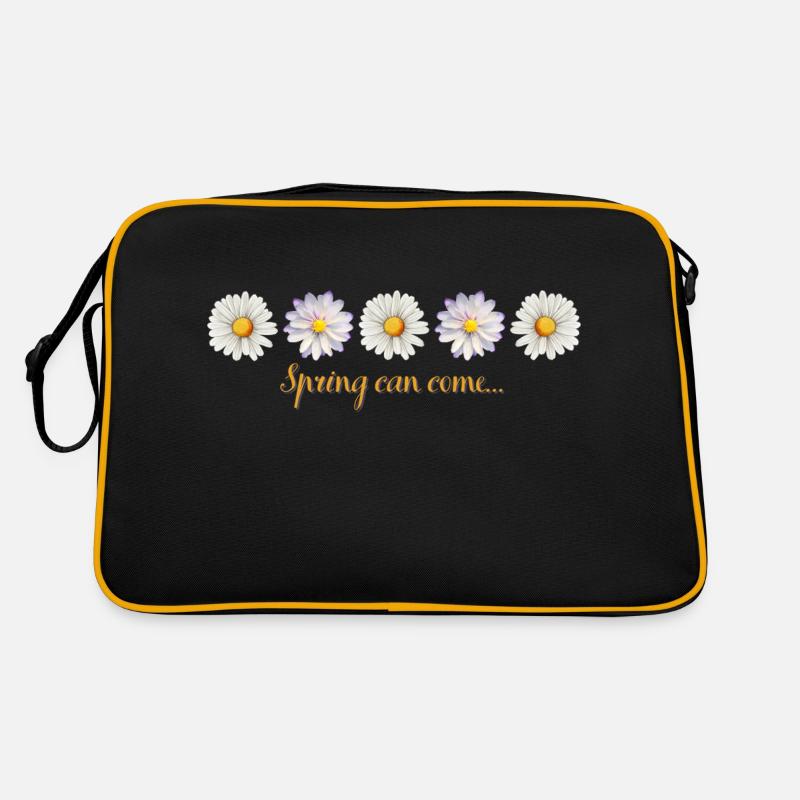 Le printemps peut arriver... Sac Retro
