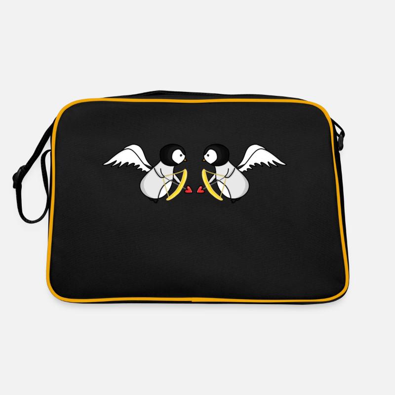 Penguins relationship Retro Bag