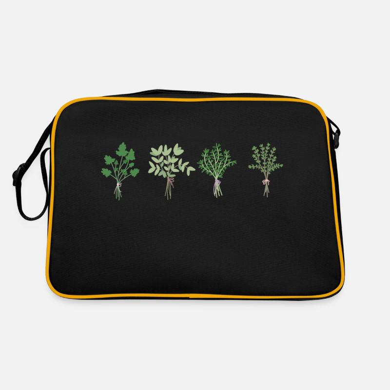 Parsley, sage, rosemary and thyme Retro Bag