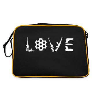 Armes Love Propriétaires d’armes - Sac Retro - noir/or - Dos