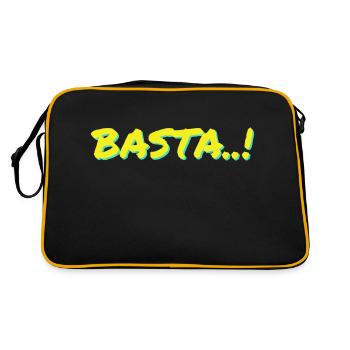 Basta! Design by Michaela - Retro Bag - black/gold - Back