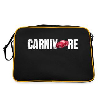 Carnivore Meat BBQ Lover - Retro Bag - black/gold - Back