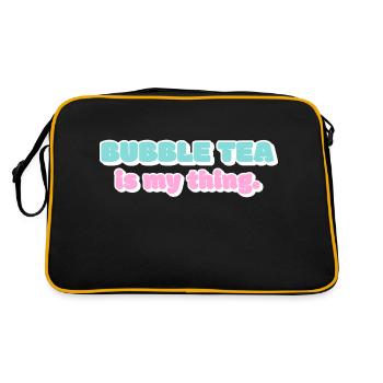 My thing - Retro Bag - black/gold - Back