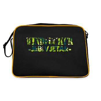 Bosniaque fraza Wind fucker LZN Izet Rukfas Combe - Sac Retro - noir/or - Dos