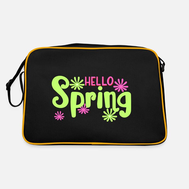 hello spring Retro Bag