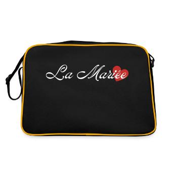 La mariée - Sac Retro - noir/or - Dos