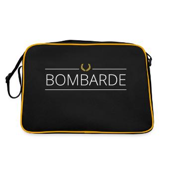 Bombing - Retro Bag - black/gold - Back