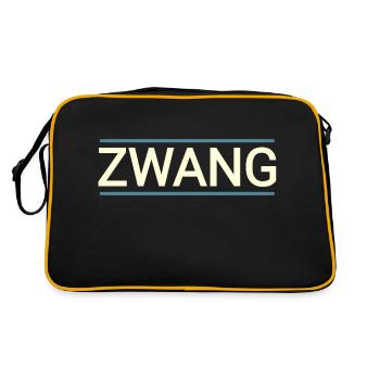 Texte de baiger compulsion - Sac Retro - noir/or - Dos