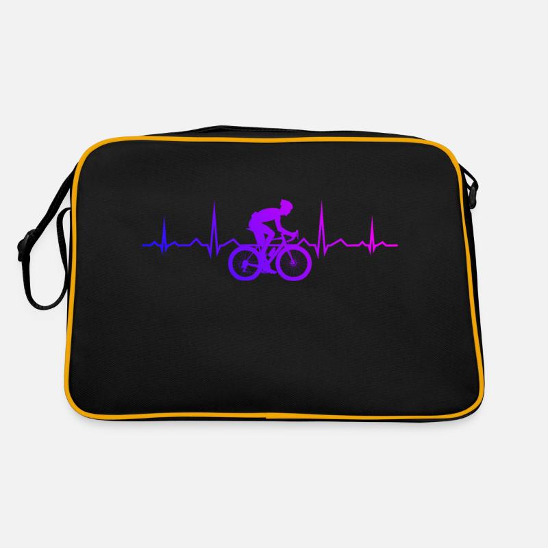 Vélo de route Cycliste de route Vélo de route Vélo de route Sac Retro