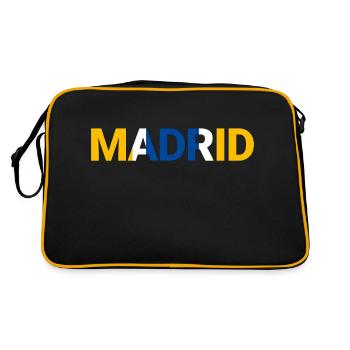 Madrid - Retro Bag - black/gold - Back