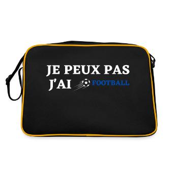 Football - Fußball - Fútbol - Calcio - Foot - Cool - Retro Bag - black/gold - Back