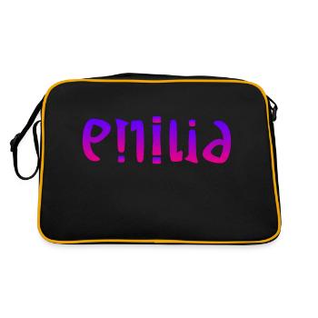Emilia - Sac Retro - noir/or - Dos