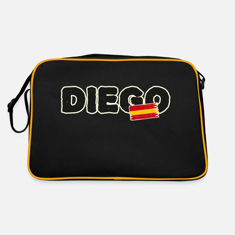 Diego spanische Flagge Spanien Retro Tasche
