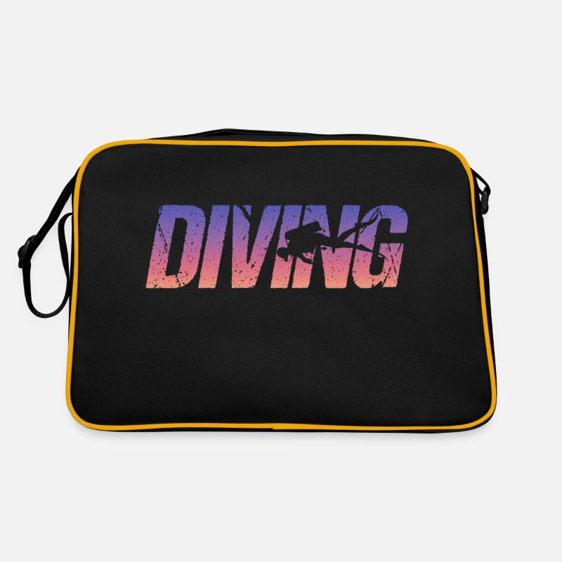 Tauchen Retro Tasche