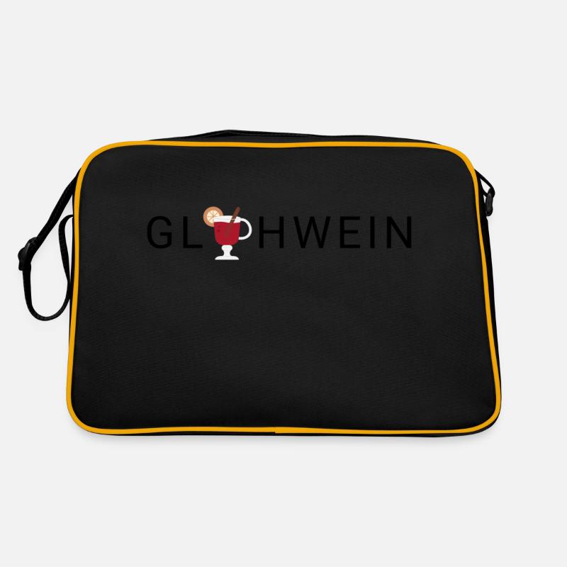 Glühwein - Weihnachts-Design Retro Tasche