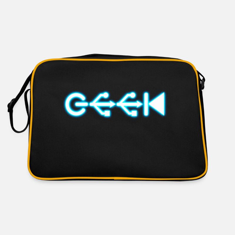 Geek - Sac Retro - noir/or
