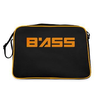 bass3 - Sac Retro - noir/or - Dos