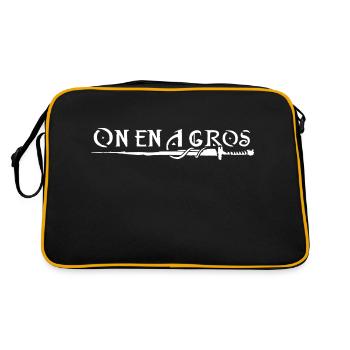 On en a gros - Sac Retro - noir/or - Dos