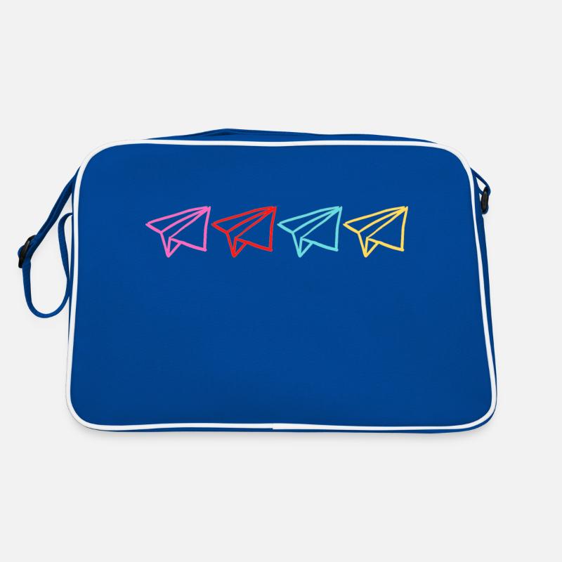 Multicolor origami Retro Bag