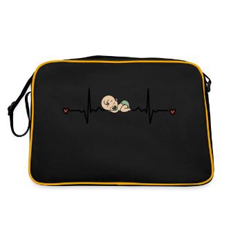Baby - Retro Bag - black/gold - Back