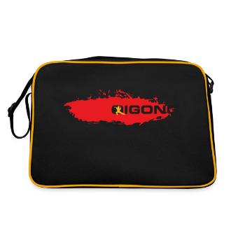 Qigong Sang - Sac Retro - noir/or - Dos