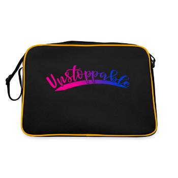 Imparable - Sac Retro - noir/or - Dos